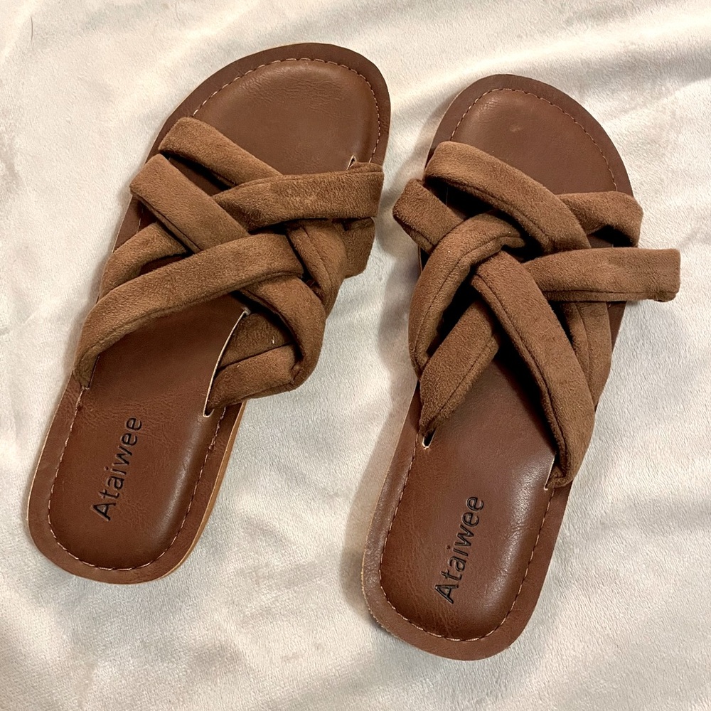 Leather/Suede Sandals